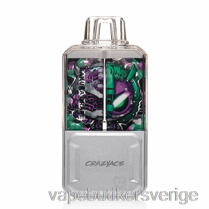 Vape Sverige Crazyace B15000 Engångssakura Druva